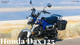 2025 Honda Dax 125  A Classic Minimoto with Retro Design and Practical Performance [upl. by Friday]