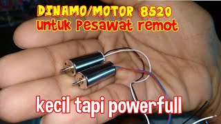 Unboxing dinamomotor 8520 untuk pesawat remot [upl. by Patricio]