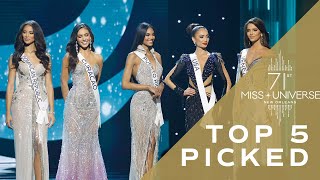 71st MISS UNIVERSE  Top 5 PICKED  Miss Universe [upl. by Acinehs]