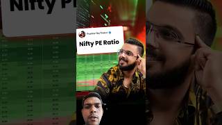 Nifty PE Ratio shorts trading stockmarket stocktrading business motivation nifty [upl. by Anelak]