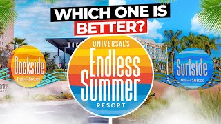 Universal DOCKSIDE vs SURFSIDE Which Universal Value Resort is Better [upl. by Akimat804]