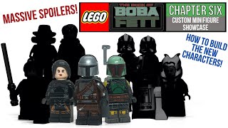 LEGO BOOK OF BOBA FETT Chapter 6 Custom Minifigure Showcase [upl. by Garrick]