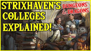 Strixhaven Colleges found in Curriculum of Chaos for Dungeons and Dragons [upl. by Einatsed]