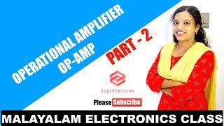 Operational Amplifier  OPAMP  PART  2  Electronics Malayalam [upl. by Broadbent]