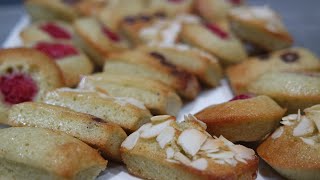 Financiers pistache framboise recette avec des blancs dœufs [upl. by Anida]