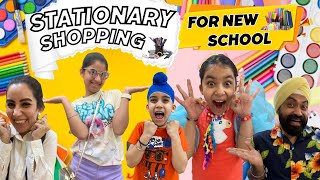 Stationary Shopping For New School  RS 1313 VLOGS  Ramneek Singh 1313 [upl. by Norene]