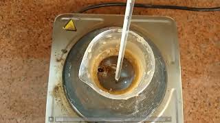 The melting point of wax تجربه انصهار الشمع [upl. by Aihsyt19]