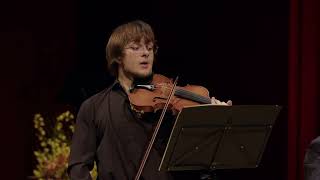 Jakow Pavlenko plays Violin Sonata No 10 in G majorOp 96 by Ludwig van Beethoven at the SIVC 2024 [upl. by Jard]