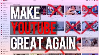 How to REALLY Stop Irrelevant YouTube Recommendations [upl. by Noret]