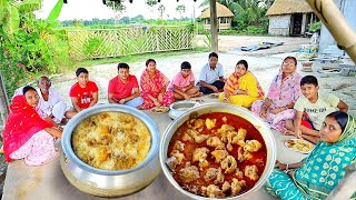 মটন বিরিয়ানি চিকেন কষা চাটনিদই মিষ্টি পরিবারের সবাইমিলে জমিয়ে রান্না আর খাওয়াmutton biriyani [upl. by Erick]