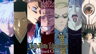 Jujutsu Kaisen Cursed Clash  All Domain Expansions Ultimate amp Team Ultimate Attacks [upl. by Bruell]