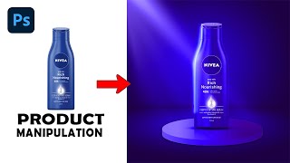 Product Manipulation Tutorial in Photoshop [upl. by Aisatsanna320]