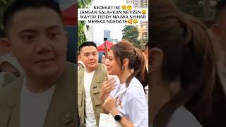 Tatapan Sang Mayor Ada yang Beda🤔 Bener Ga sihh😄mayorteddy najwashihab [upl. by Kcinnay]