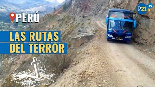 Las carreteras más peligrosas del Perú ¿Te atreverías a viajar por ellas [upl. by Seavir]