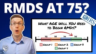 MAJOR Changes to RMDs Coming RMD Age to 75 [upl. by Enoid]