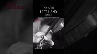 Left Hand Technique Ivry Gitlis [upl. by Olathe]