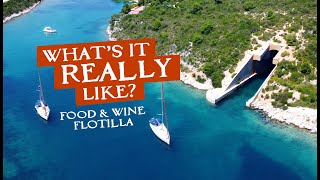 Sailing in Croatia Food and Wine Flotilla Review [upl. by Macintosh325]