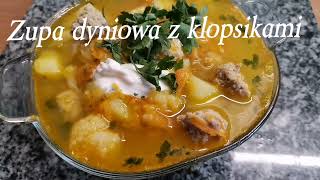 Zupa z dyni  szybko zdrowo i pysznie 😋 Pumpkin soup  fast healthy and delicious [upl. by Sigismund854]