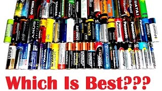 Best Brand of AA Battery Tested [upl. by Lindley945]