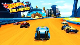 Hot Wheels Unlimited Mad Manga Twin Mill 3 amp Night Shifter Wins [upl. by Adrienne]