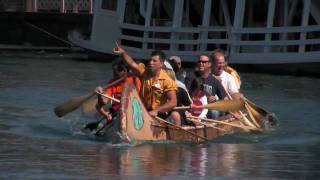 The Davy Crockett Explorer Canoe Ride at Disneyland [upl. by Okuy]