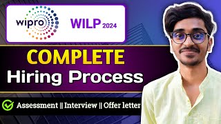 Wipro WILP 2024 Complete Hiring Process for BCA  Application to Offer Letter  StepbyStep Guide [upl. by Sherrie275]