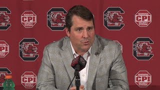 Will Muschamp Weekly News Conference — 10918 [upl. by Dnaltroc783]