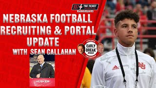 INTERVIEW Nebraska Football Quarterback Portal Update with Sean Callahan huskers gbr [upl. by Ahsirhcal]