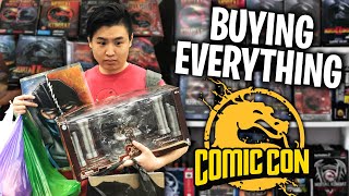 EPIC Buying Everything Mortal Kombat Challenge at COMIC CON DAY 10 [upl. by Ellerred555]