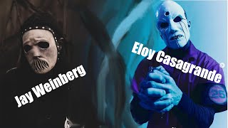 Jay Weinberg vs Eloy Casagrande  Eyeless  Drum cam comparison [upl. by Connelley]