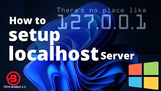 How to Enable Localhost on Windows 11  Localhost Server Setup [upl. by Heurlin]