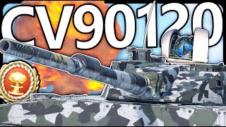 Weaponized Deep Space Telescope  CV90120 in War Thunder [upl. by Aihcela309]