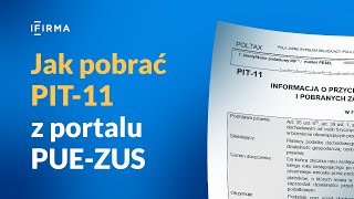 Jak pobrać PIT11 z portalu PUEZUS Krok po kroku [upl. by Stickney]