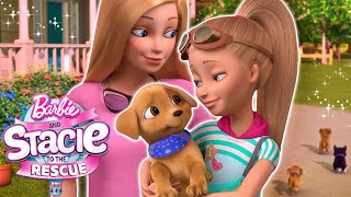 Barbie amp Stacie meet NEW PUPPIES  Netflix Movie Clip  Barbie amp Stacie To The Rescue [upl. by Negiam]