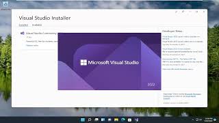 How To Download and Install Visual Studio 2022 On Windows 1110 Tutorial [upl. by Sherourd]