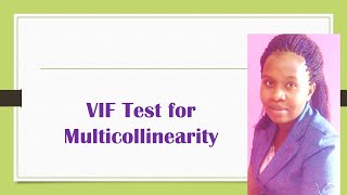 How to Test for Multicollinearity using VIF in STATA [upl. by Stickney]