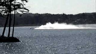 APBA Kilo Record 155182mph Grand Prix Hydroplane 1008 [upl. by Nnylyak122]