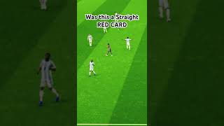 Was this a straight red card 🥵 efootball viral shorts viralvideo shortvideo [upl. by Fortna960]