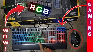 Gaming Keyboard Unboxing  RGB Gaming Keyboard Review  Best Gaming Keyboard  No Doubt Unboxing [upl. by Therine]