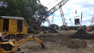 Priestman Tiger Dragline Working [upl. by Yrrot]