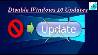 How to stop permanently Windows 10 Automatic Updates  Working 100 [upl. by Mairb]