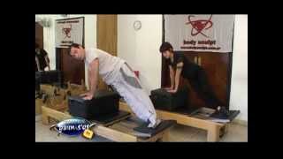 Pilates reformer con el Podio tabla de extension  Prof Alejandro Diaz [upl. by Volny471]