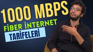 1000 Mbps Fiber İnternet Fiyatları  Güncel Gigabit Tarifeler Ocak 2024 [upl. by Tifanie]