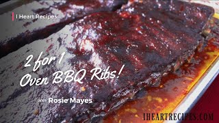 2 Of My Most Popular Oven BBQ Ribs Recipes [upl. by Chatterjee]