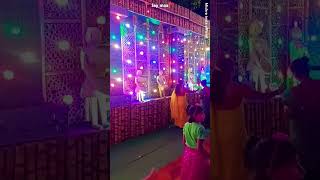 Kya Mange vah beta Jisne Ma Ki Mamta Pai🙏Netaji Nagar Womens College Mor Durga Puja shortsvideo [upl. by Atorod]