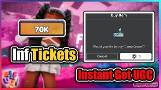 UGC LIMITED elf UP Tycoon Script  Infinite Tickets [upl. by Walton]