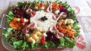 سلطة مغربية راقية للضيوف  شلادة الجردةsalade marocaine بمداقات مختلفة [upl. by Eiramlirpa694]