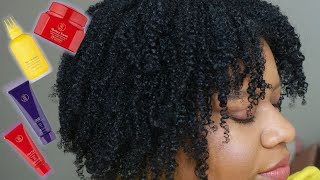 Ummm Taraji TPH Hair Products Demo amp Review l 4C Wash n Go [upl. by Enuahs]