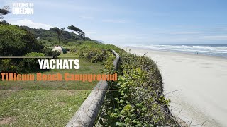 Tillicum Beach Campground  Yachats [upl. by Nosredneh]