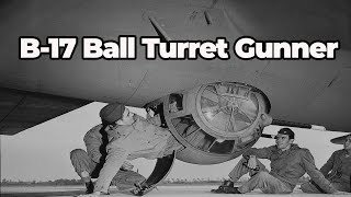 B17 Ball Turret Gunner Dangerous Jobs in History [upl. by Rehpotsihrc]